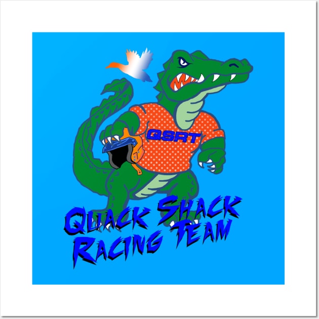 Quack Shack Racing Team Wall Art by MoonClone